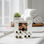 Beautiful 4 Pairs Of Earrings & Necklace Elegant Design
