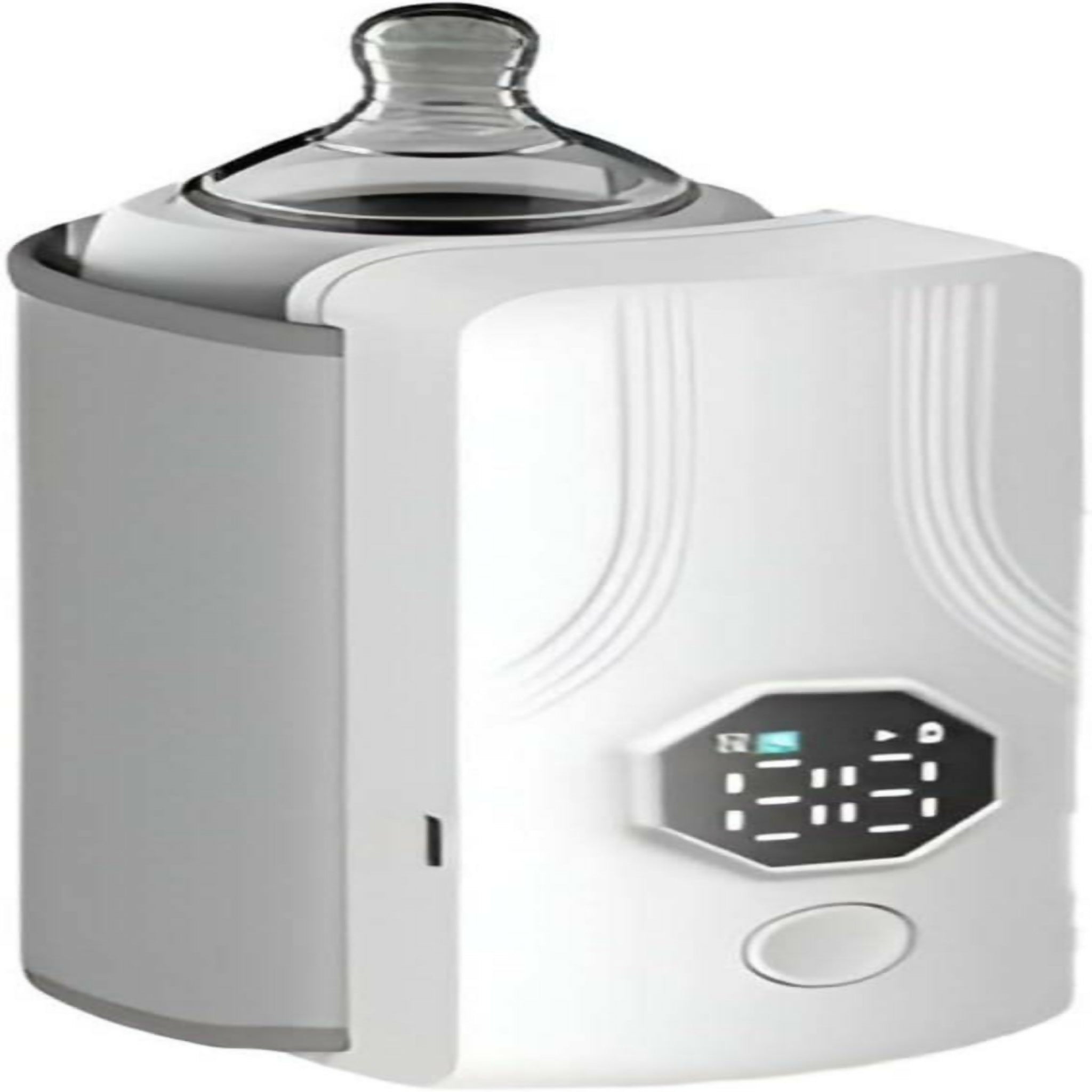 Portable Rechargeable Baby Bottle Warmer – USB Milk Heater with 6 Temperature Levels | Fast 1-Min Heating, Mini Travel Bottle Warmer