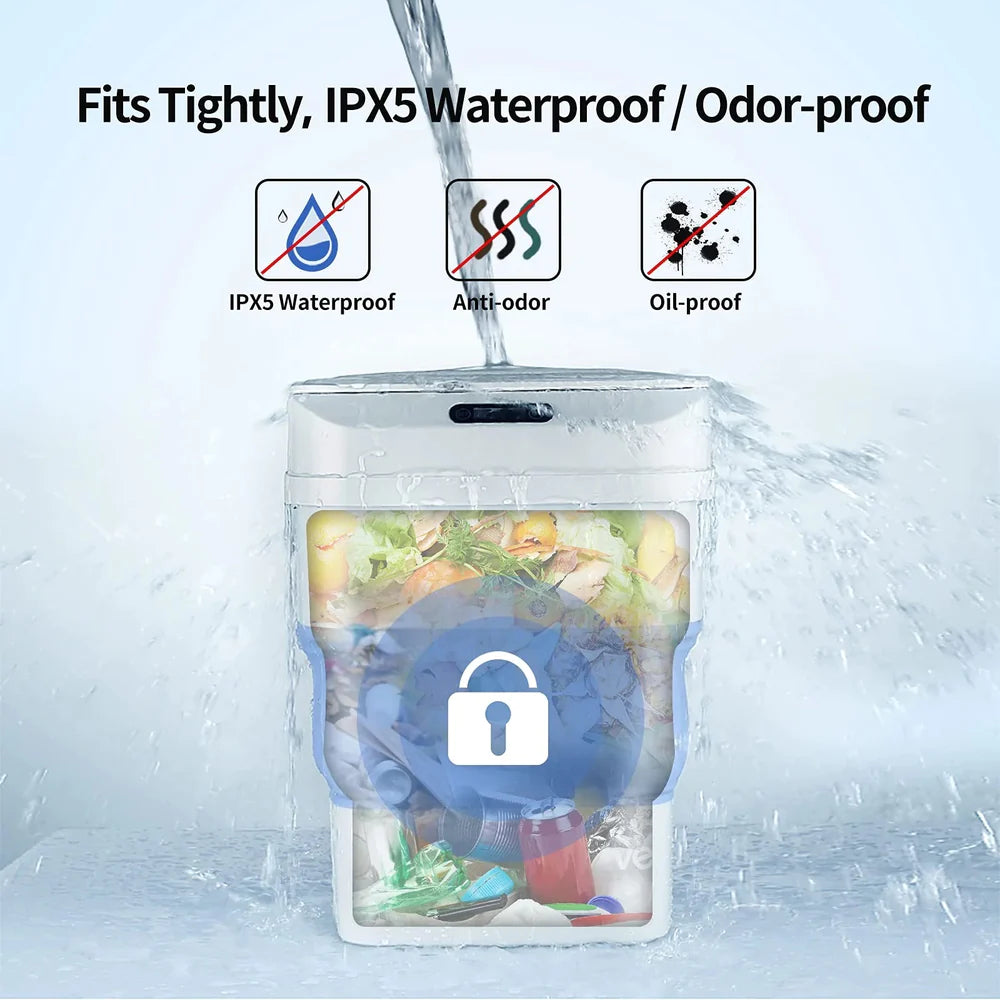 Dustbin, Smart Induction Trash Bin Non Contact Automatic