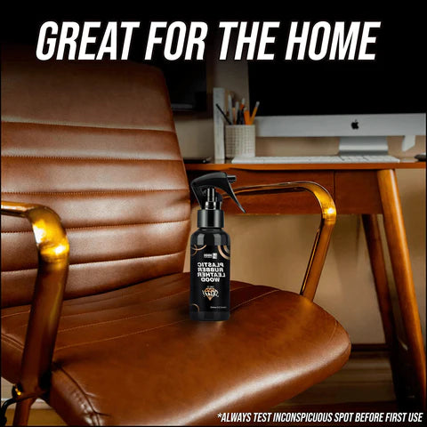 Multi Surface Shine Spray for Leather Rubber Plastic and Wood