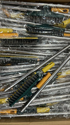 2 In 1 Broom Wiper With Strong Bristles And Floor Wiper Blade
