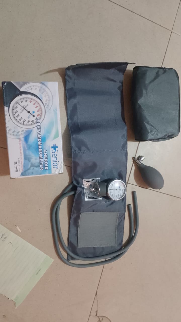 Senior BP Operator Manual Blood Pressure Monitor with Stethoscope