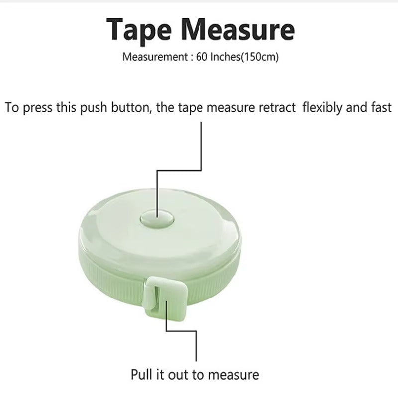 Measuring Tape Pack of 5 – 60 Inch / 1.5 Meter Flexible Tailor Tape