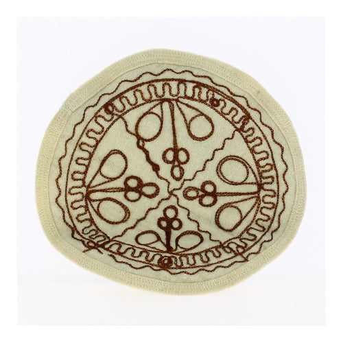 Embroidered Peshawari Cap Classic Heritage Elegant Craftsmanship Comfortable Fit Durable Fabric Perfect Choice For Cultural Gatherings (Random Color)