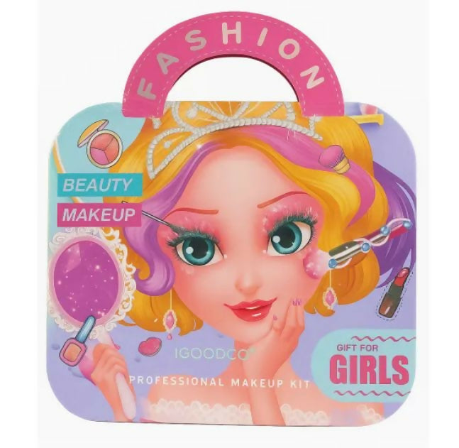 Kids Beauty Magic Makeup Set | Fashion & Beauty Cosmetic Kit for Girls | Safe & Fun Play Makeup
