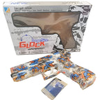 Large Size Graffiti Style Manual Soft Bullet Gun Toy for Kids & Teens