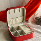 QSJ-178 Mini Jewellery Organizer – Compact Travel Storage Box