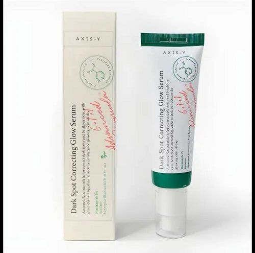 Axis Y Dark Spot Correcting Glow Serum With Niacinamide Brightening Treatment Everyday Skin Care Support