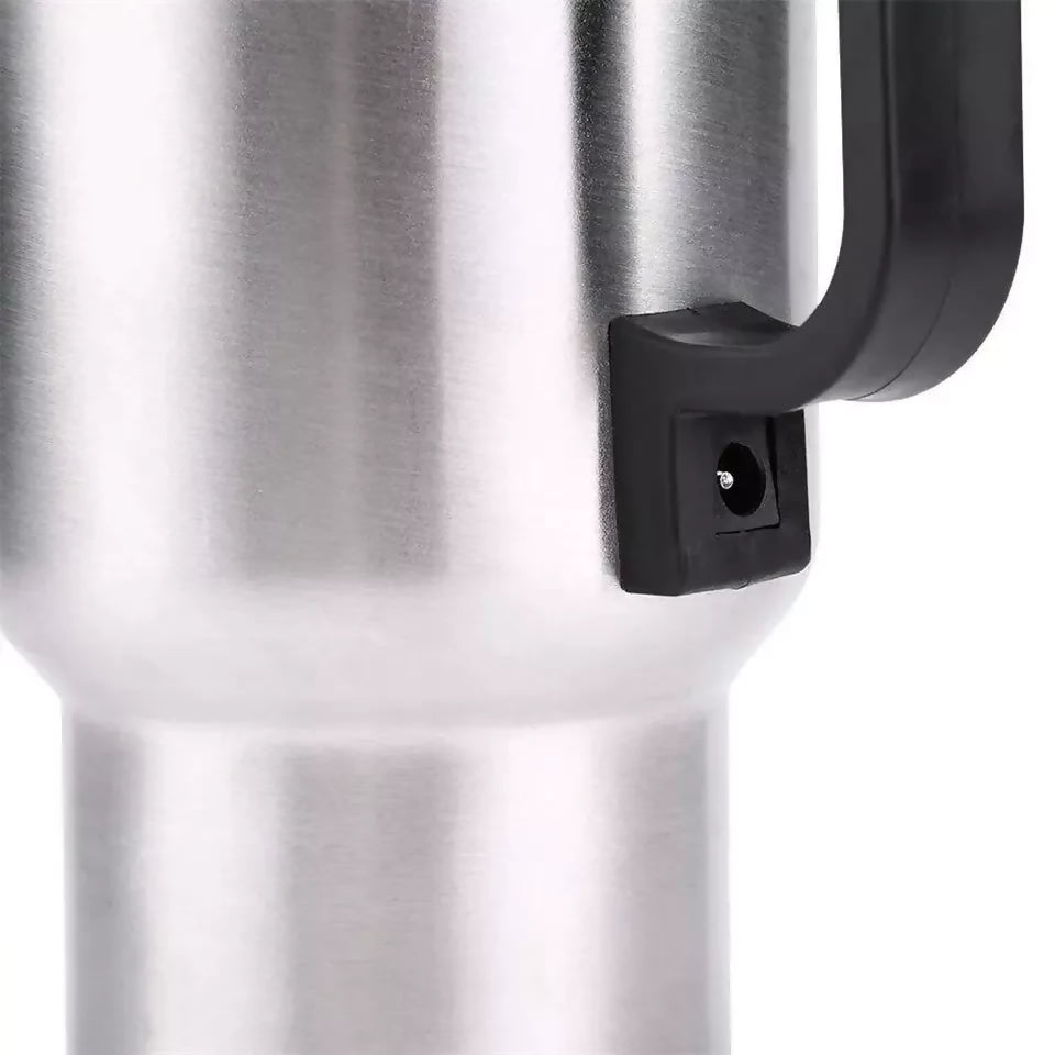 12 Volts 450 ml Heated Travel Mug Coffee /Tea/Soup Cup Car Charging Electric Kettle