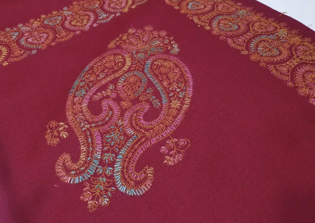 Cashmere Karhai Shawl For Women And Girls