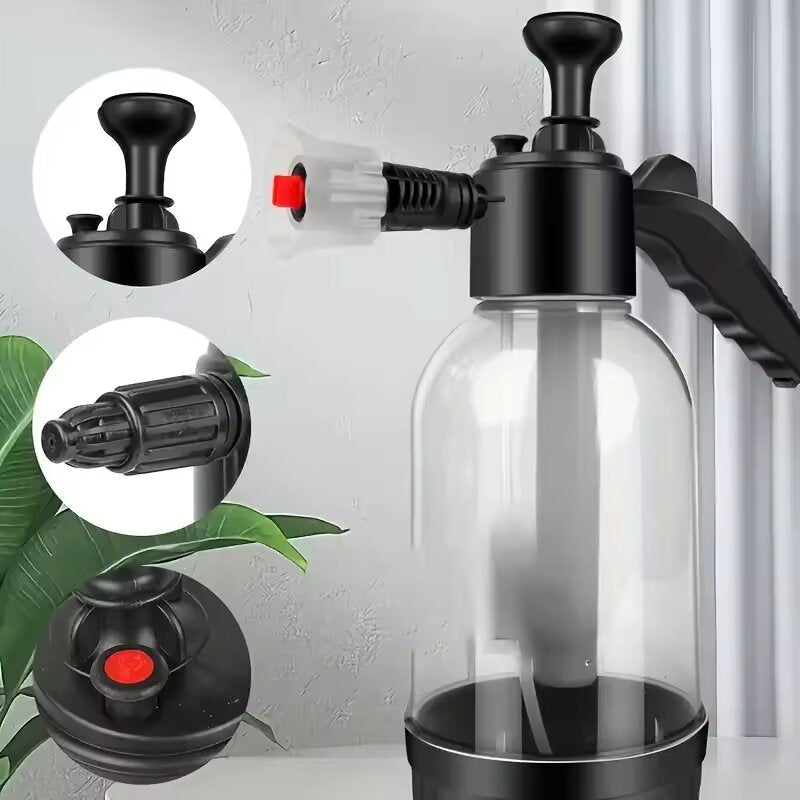 Pump, Portable with Foam and Water Spray for Car Wash and Home