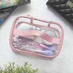 Bag ,Transparent Cosmetic Travel Large Capacity PVC Toiletry Organizer