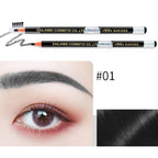 Eyebrow Pencil, Waterproof Long Lasting Brow Pencil Set - Pack of 12