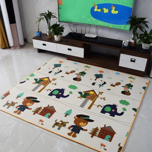 Crawling Mat, Double Sided, Waterproof Foldable, for Baby