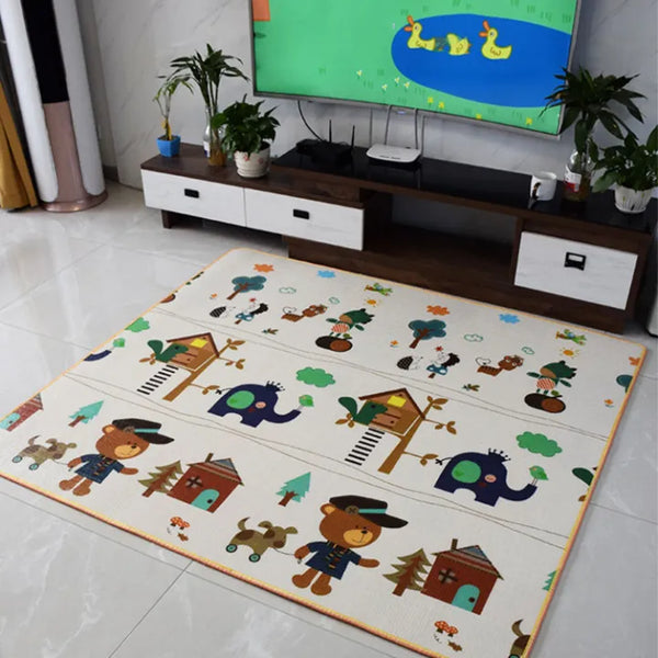 Crawling Mat, Double Sided, Waterproof Foldable, for Baby