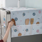 Refrigerator Cover, Waterproof with Side Pockets Dustproof