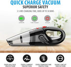 Cordless Handheld Vacuum Cleaner Portable Car and Home Vacuum