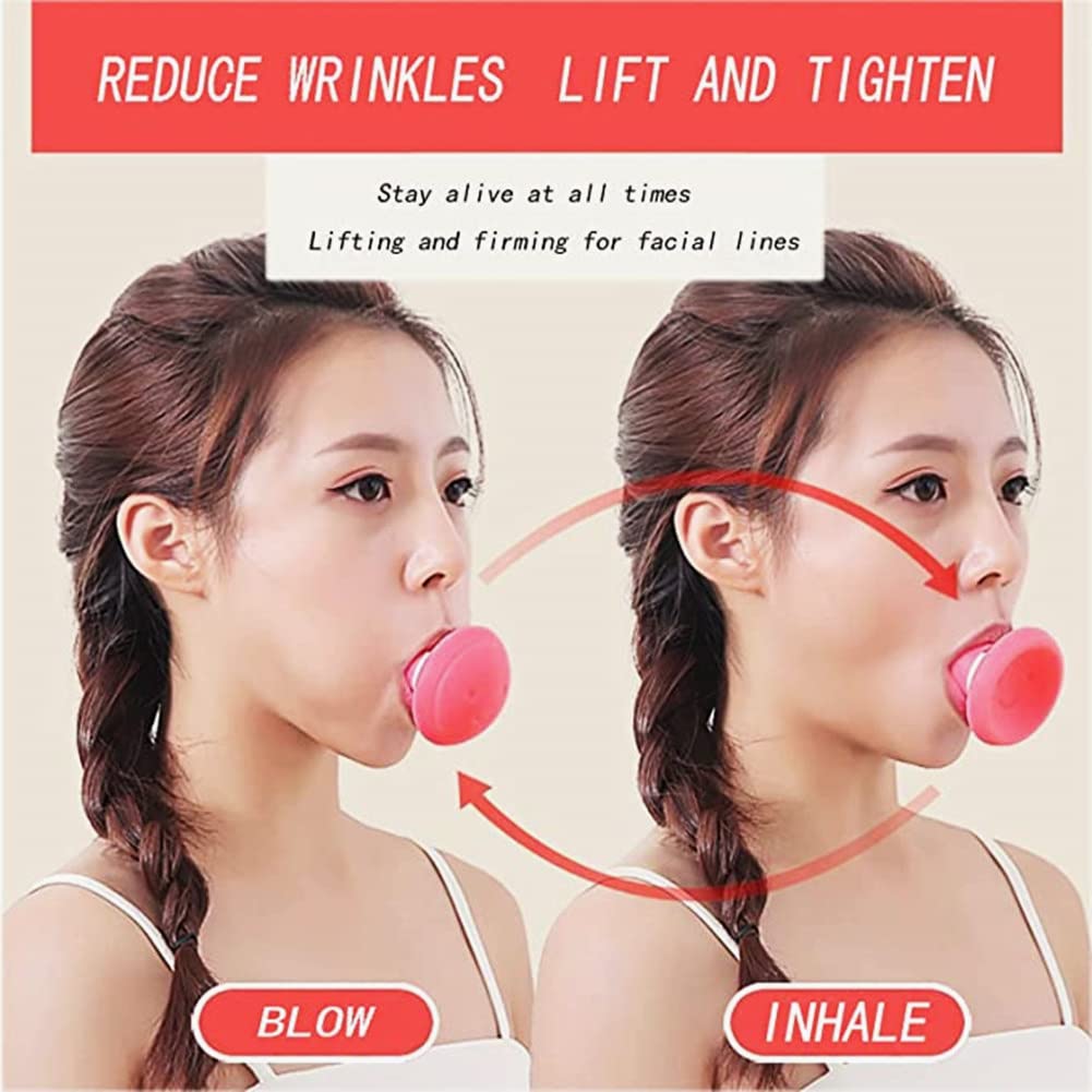 Jawline Exerciser, Face Slimming Exerciser Silicone Facial Muscle Trainer
