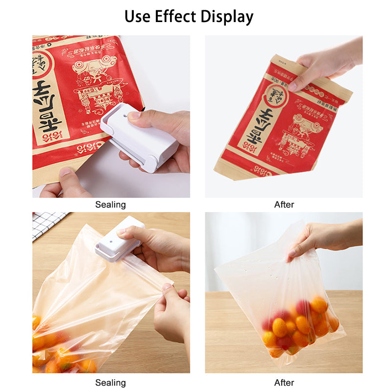 Bag Sealer, Portable Food, Mini Kitchen Food Sealing Tool
