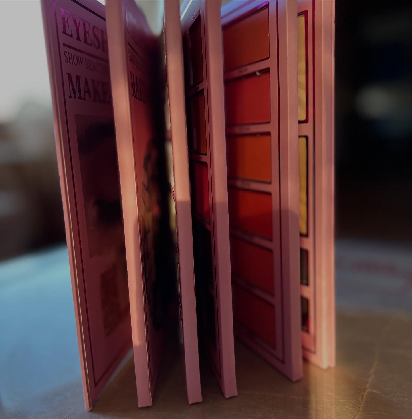 Love Sheglam Makeup Book 5 in 1 Professional Makeup Book Palette – All-in-One Eyeshadow, Eyebrow Powder, Concealer, lipstick , Blusher &amp; Highlighter Kit