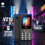 Villaon V210 Dual SIM Mobile, 1.8" LCD Display with 2500mAh Battery