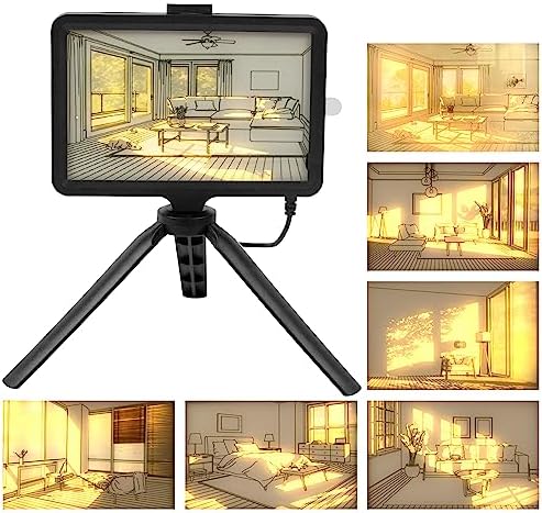 Light, Glowing Art Photo Frame Night with Adjustable Color Modes