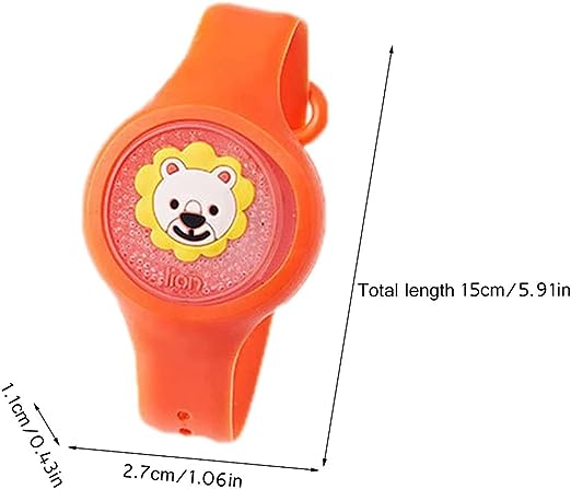 Kids Anti-Mosquito Silicone Bracelet, Adjustable Mosquito Repellent Wristband