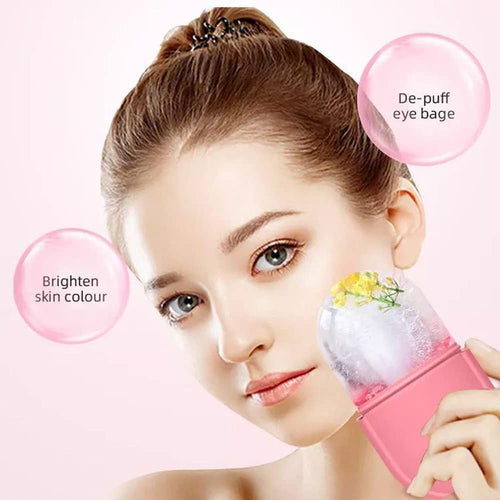 Facial Ice Roller Reusable Face Massager for Skin Cooling and Care