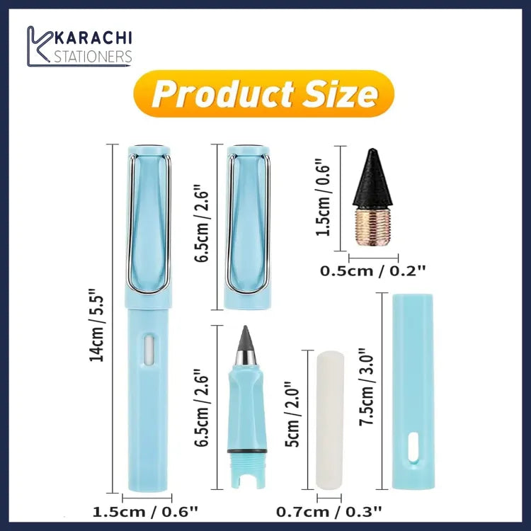Pen, Inkless Eternal Pencil Alloy Nib Writing