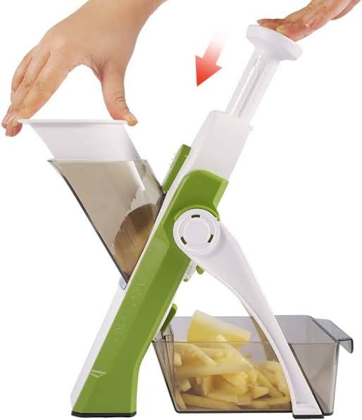 Mandoline Slicer Safe Vegetable Cutter – Adjustable Multi-Function Grater