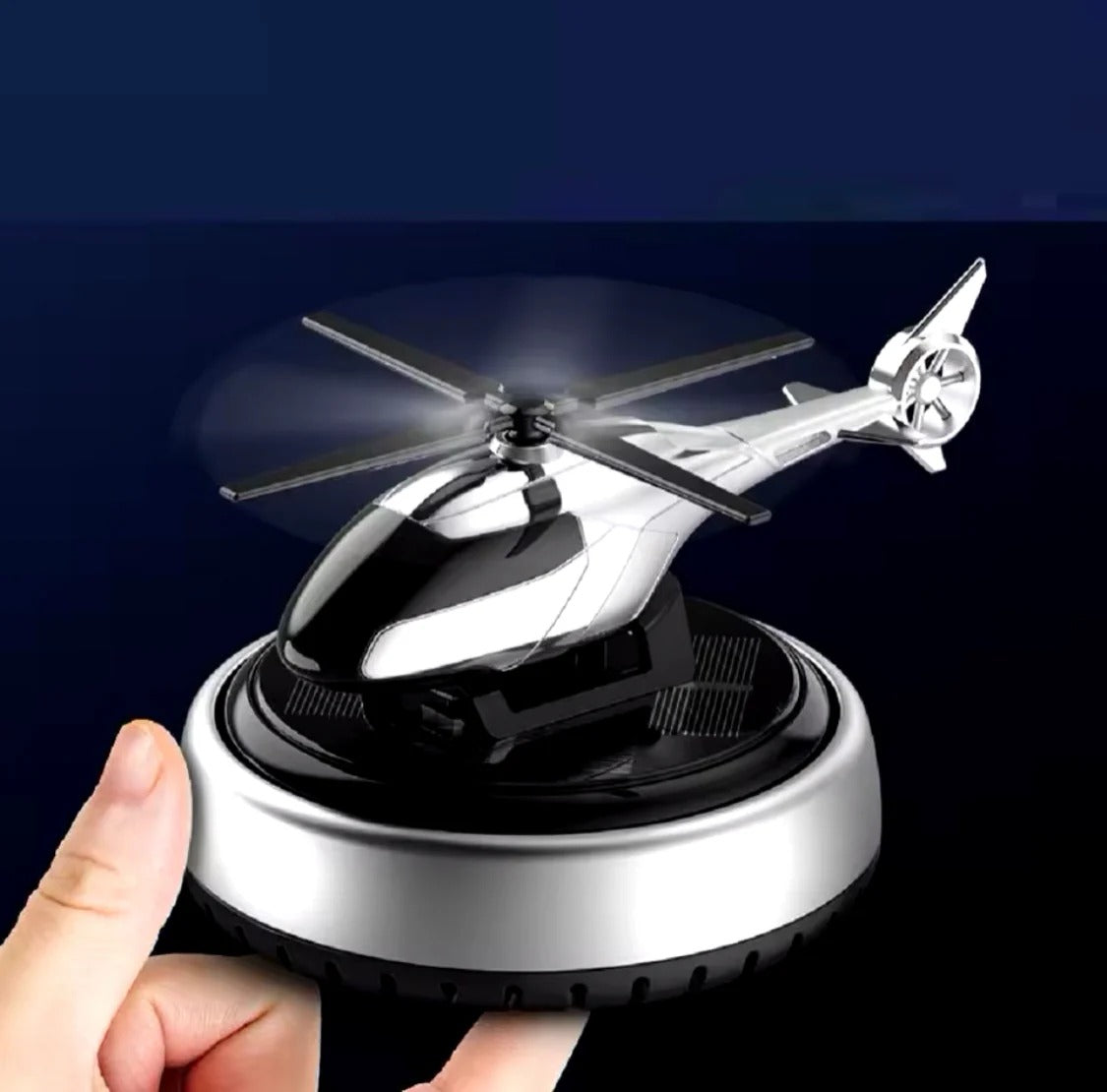 Helicopter Car Aroma Diffuser Air Freshener For Dashboard & AC Vent Fragrance