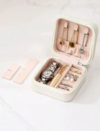 QSJ-178 Mini Jewellery Organizer – Compact Travel Storage Box
