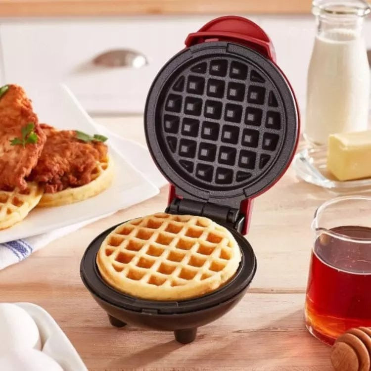 Waffle Maker Breakfast Machine, Non Stick Easy Clean Compact Electric Appliance