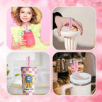 Cartoon Silicone Straw Plug Set For Stanley Cups Buy 1 Get 1 Free