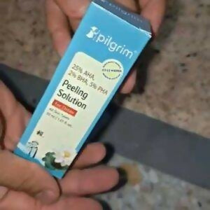 Pilgrim 25% AHA, 2% BHA, 5% PHA Peeling Solution For Detan Exfoliating Serum – 60ml