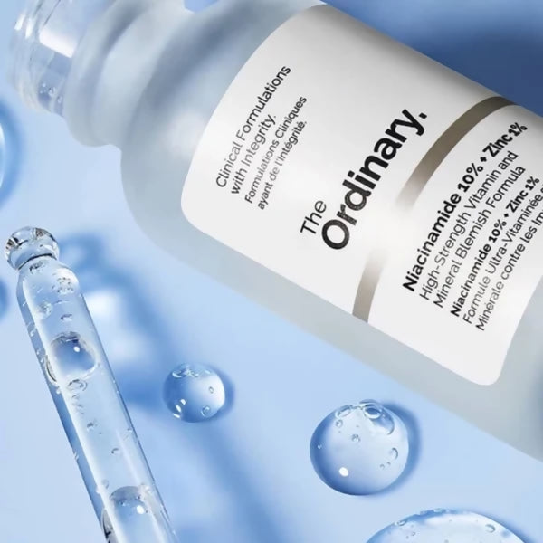 Ordinary Niacinamide 10% + Zinc 1% Serum 30ml | Oil Control & Brightening Solution