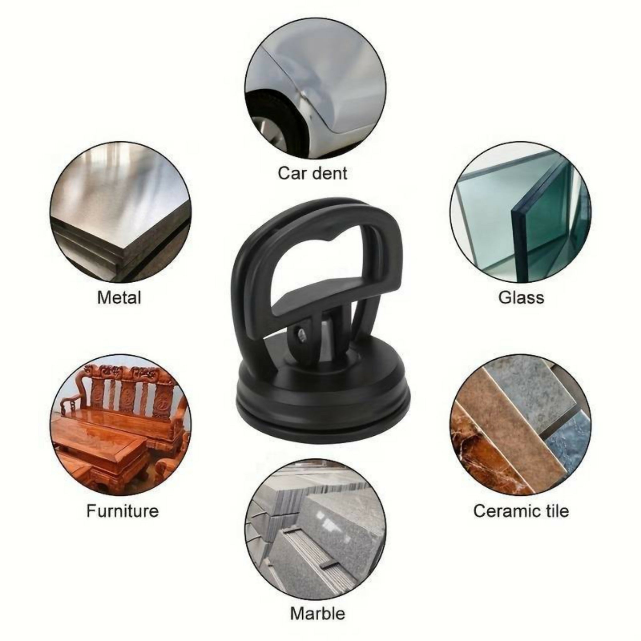 Premium Car Dent Puller – Heavy-Duty Suction Cup Dent Repair Tool for Easy Car Body Dent Removal