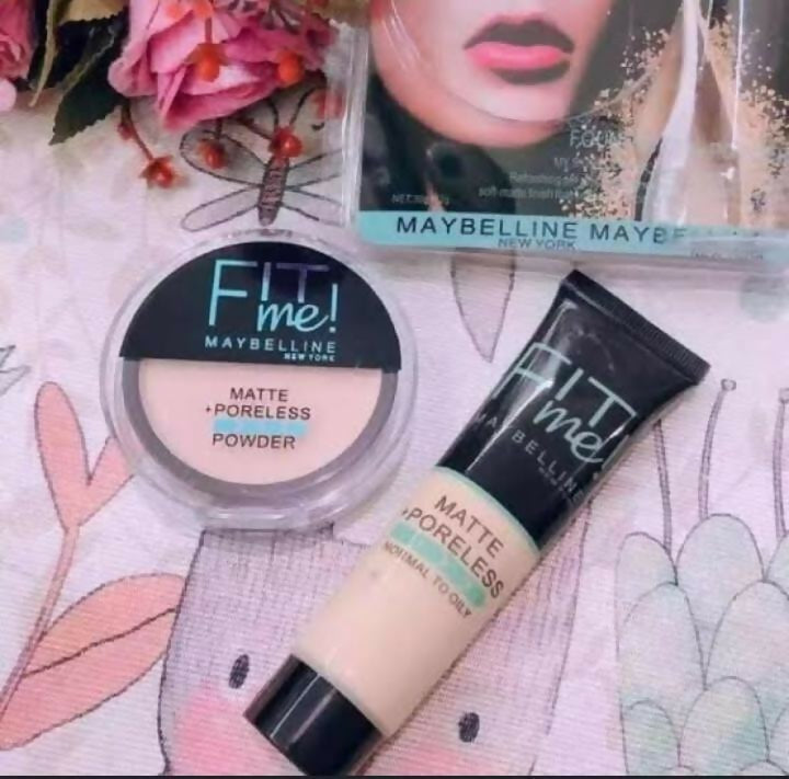 2 in 1 Fitme Foundation & Compact Face Powder Deal