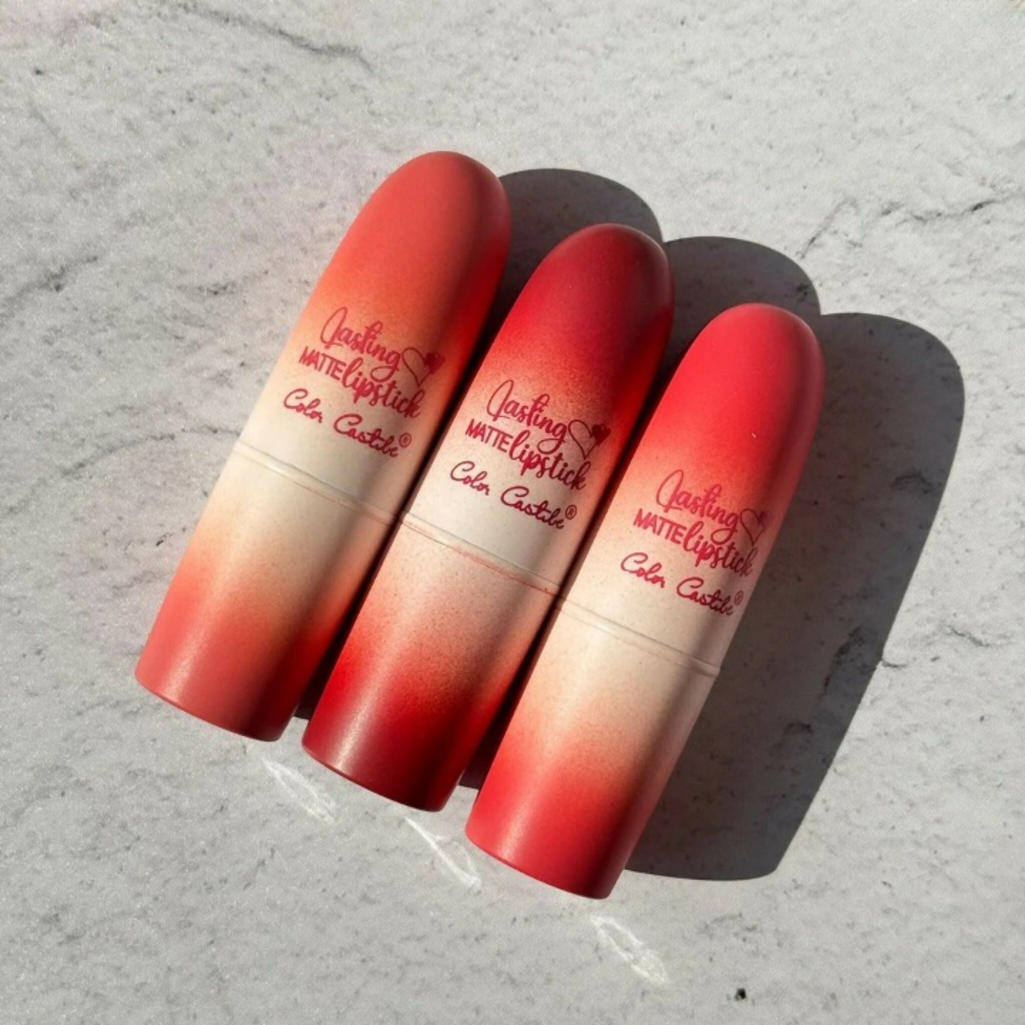 Pack of 3 Color Casting Matte Lipsticks – Vibrant Shades, Smooth Matte Finish & Long-Lasting Lip Color