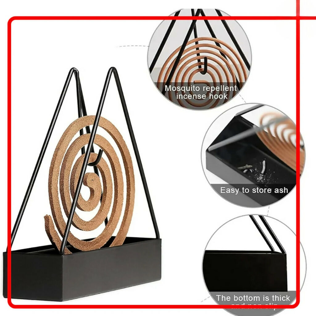 Full Metal Mosquito Coil Holder Stand