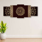 5pcs Islamic Set Wooden Material Decorative Pieces