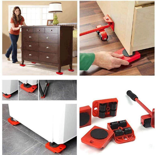 Furniture Lifter & Moving Roller, Heavy Duty Moving Tool Set