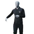 Charcoal Grey Messi Zipper Jacket