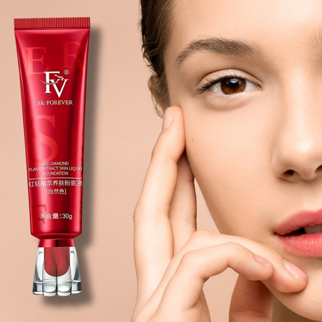 FV Liquid Foundation Makeup, 12-Hour Long Lasting, Concealer Matte  Coverage