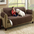Sofa Cover Couch Protector Washable Furniture Cover Brown