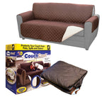 Sofa Cover Couch Protector Washable Furniture Cover Brown