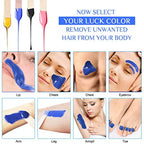 Hair Removal, Hard Wax Beans 100g Peel Off Wax for Body and Face