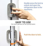 Child Safety Fridge Lock – Self Adhesive Baby Proof Cabinet & Door Lock