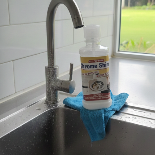 All Purpose Chrome Shine Cleaner, 200ml Stainless Steel & Rust Remover