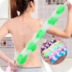 Scrubber Bath, Back Belt Long Handle Body Cleaning Strap - 2 Pieces